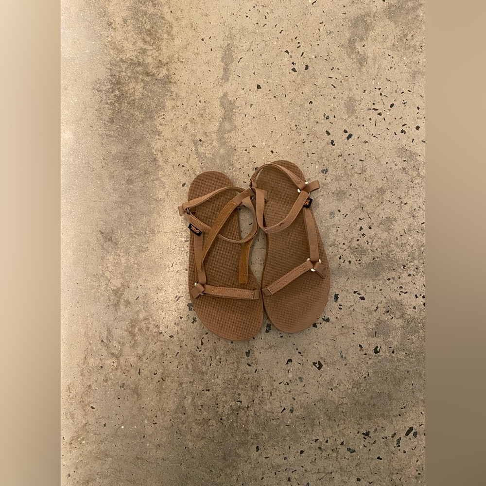 Tan Strappy Sandals
